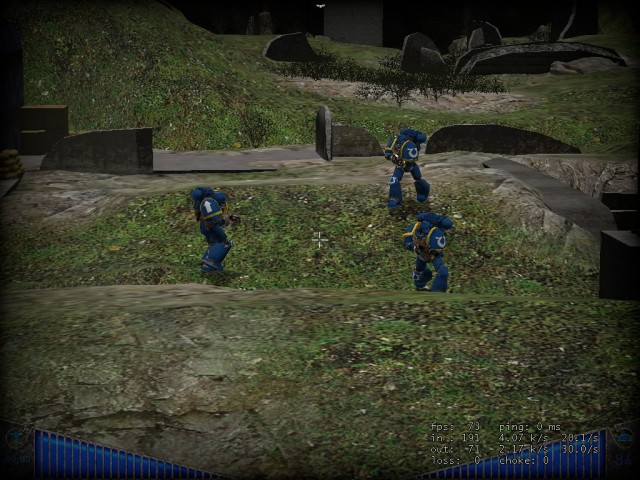 Space Marines auf dem Schlachtfeld