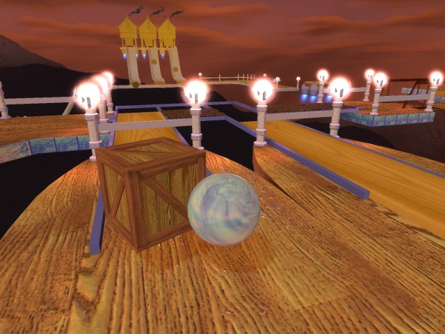 Ein Shader sorgt fr schicke Lichteffekte bei den Lampen.