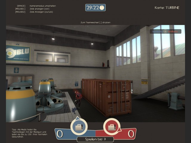 TF2 ctf_turbine: Spy gegen Pyro mit Intelligence