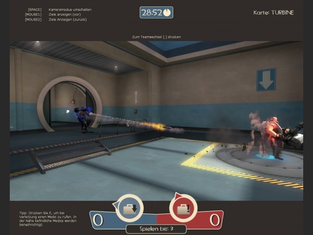 TF2 ctf_turbine: Soldier gegen mehrere Gegner