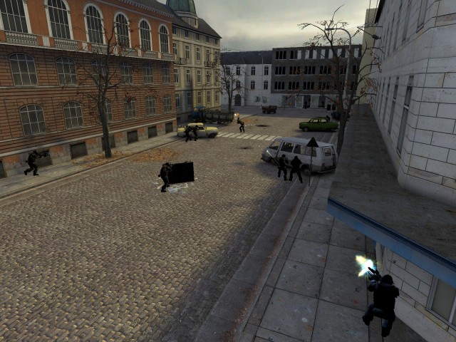 Kampf gegen die Rebellion in City 17