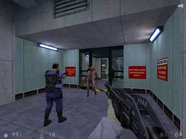 Kampf mit einem Zombie