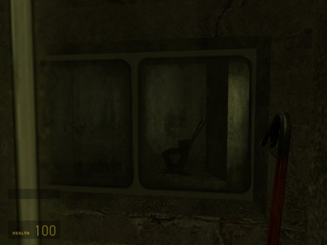 Der Schalter muss umgelegt werden.
