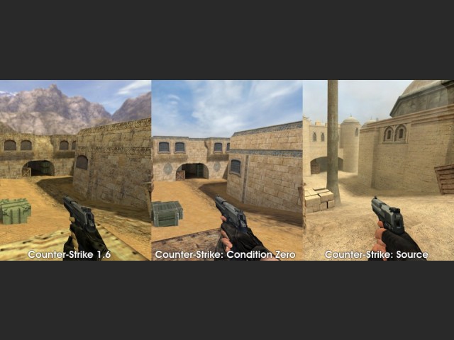 Versionenvergleich de_dust2