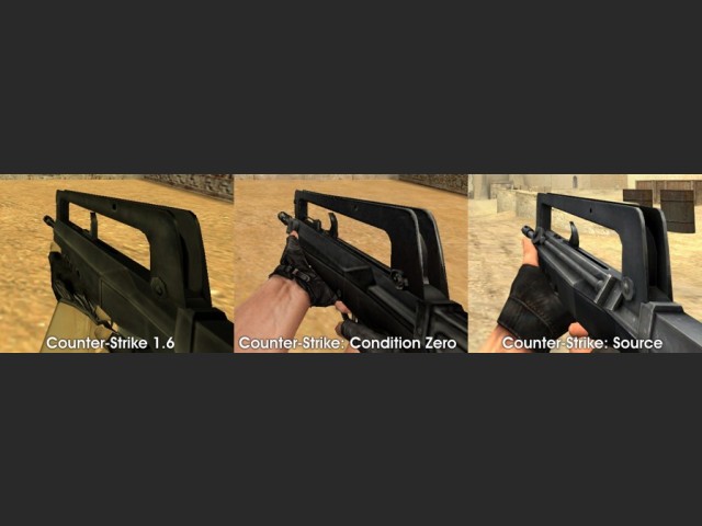 Waffenvergleich FAMAS