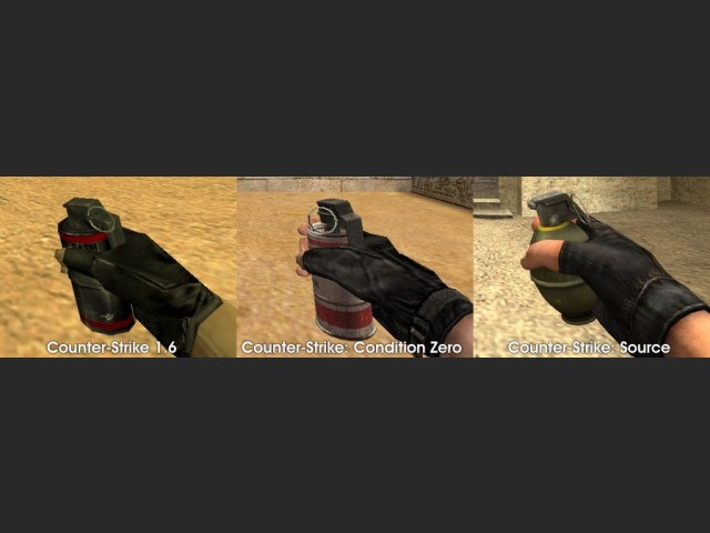 Waffenvergleich High Explosive Grenade