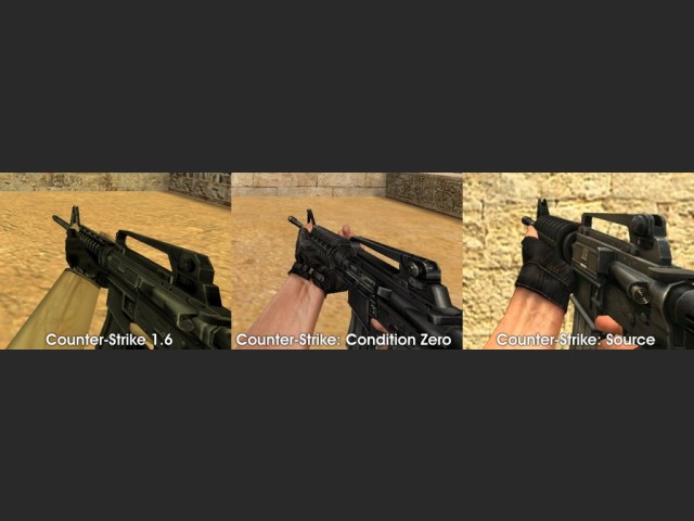 Waffenvergleich Colt M4A1 Carbine