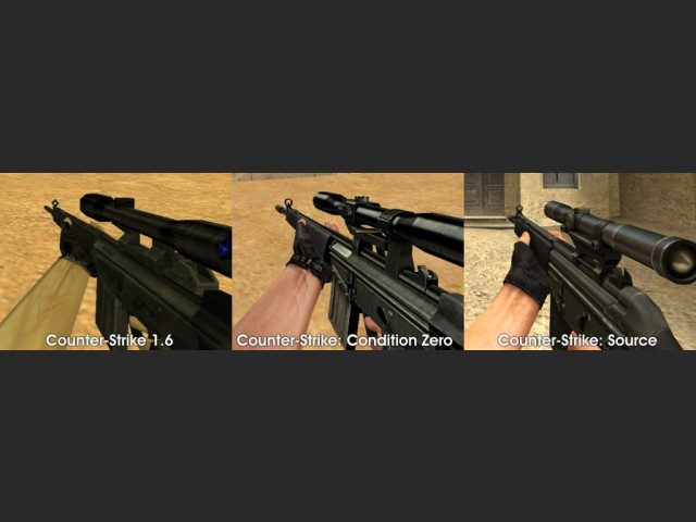 Waffenvergleich H&K G3/SG-1