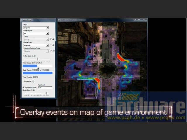 Unreal Engine 3 Overlay Events