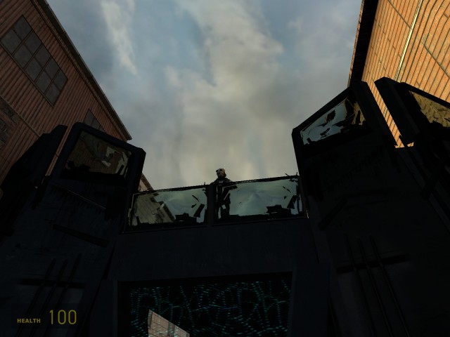 Stra�ensperre der Combine