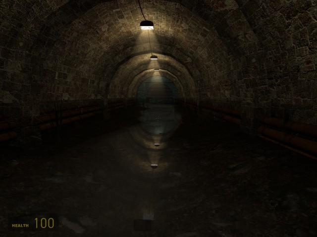 Untergrund (Man beachte die gelungenen Wasserspiegelungen)