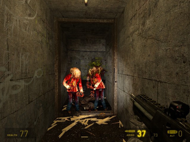 Zombie-verseuchte Gegend