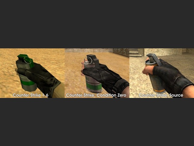 Waffenvergleich Smoke Grenade