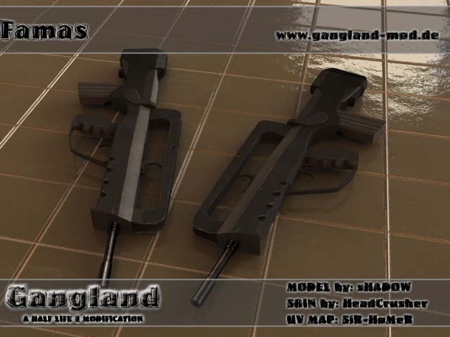 Famas reskinned Render