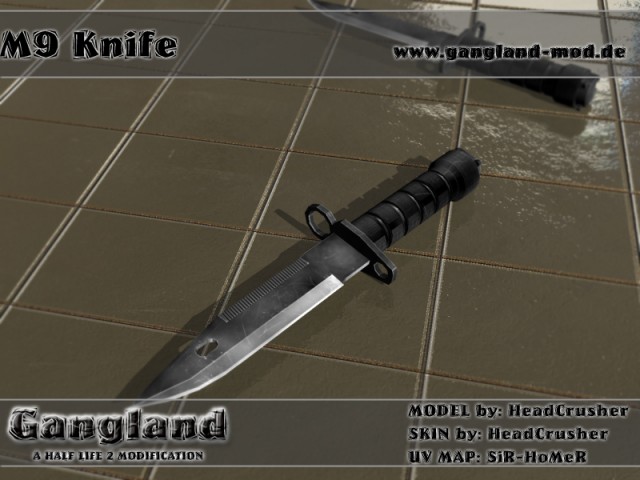 M9 Bajonett Render