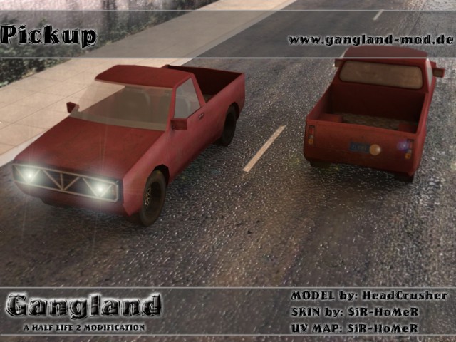 Erste Version eines Pickup Trucks