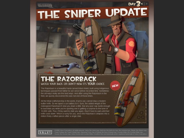 Spy enttarnt sich hinter dem Sniper