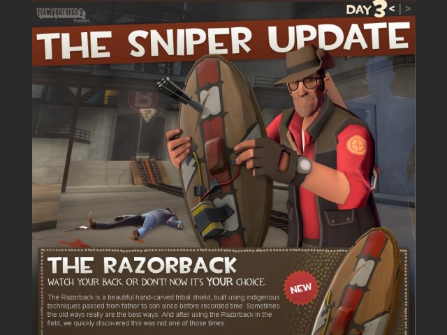 Spy enttarnt sich hinter dem Sniper
