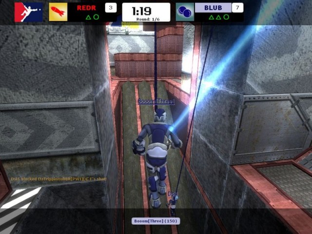 ein Smashballer am Seil