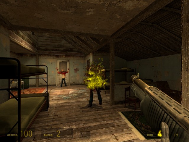 Kampf gegen Zombies