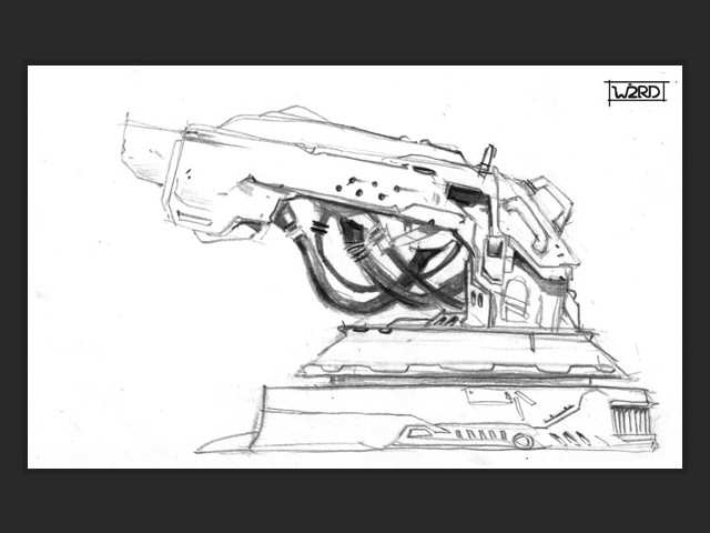 Bolzen-Kanone