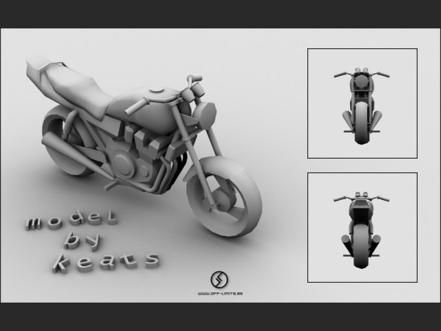 Yamaha XjR 1300 Render