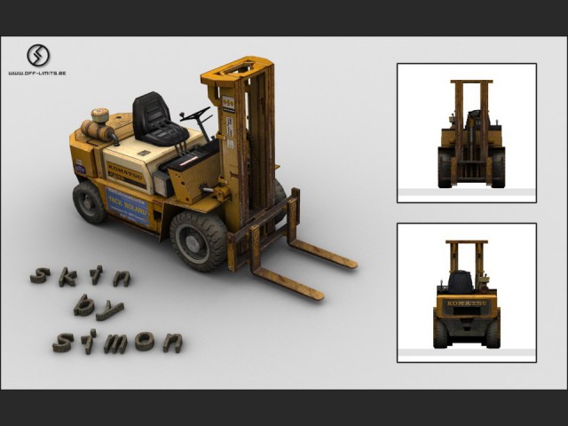 Gabelstapler Render