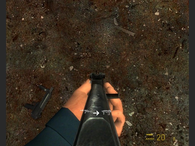 Ironsight und Waffenwechsel