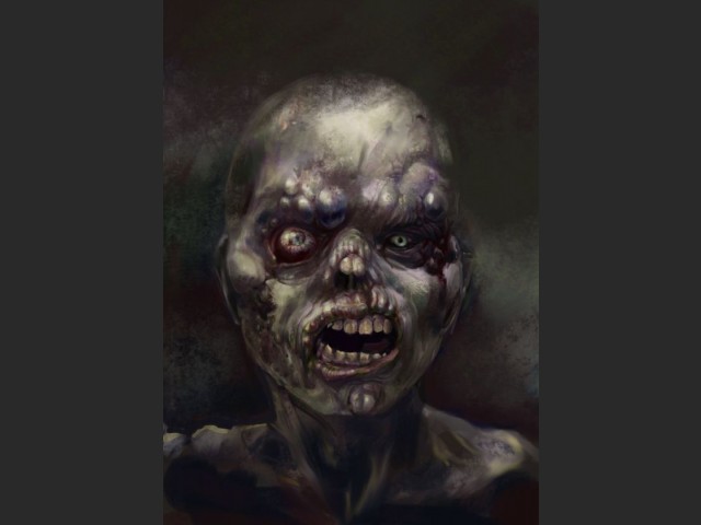weiblicher Zombie