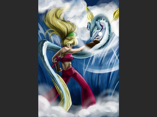 Wasser 2D Art