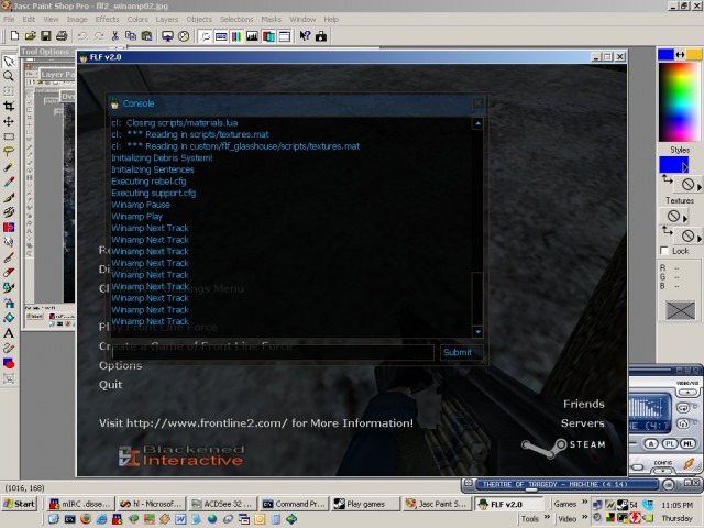 Winamp funktioniert mit FLF 2.0