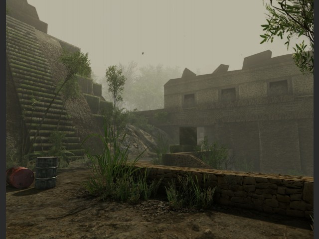 de_aztec in Crysis nachgebaut