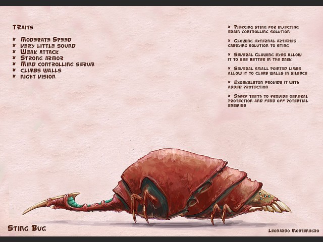 Stingbug (Concept Art)