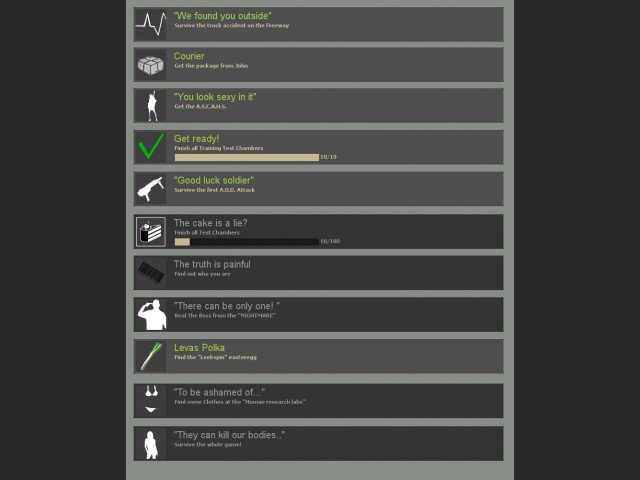 Achievements