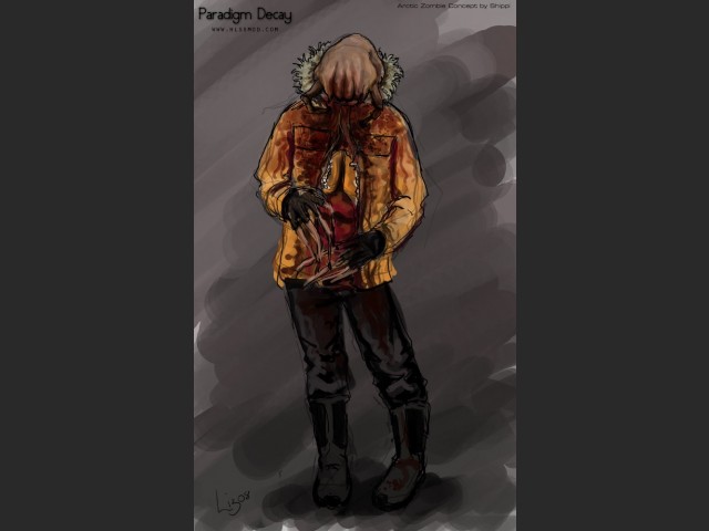 Konzept eines Zombies
