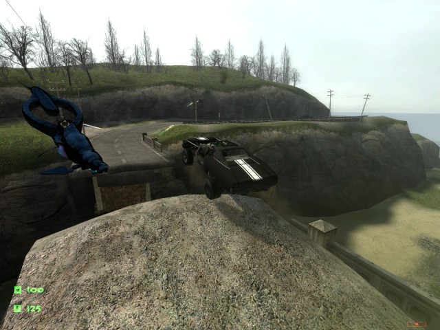 Half-Life untypische Filmszene