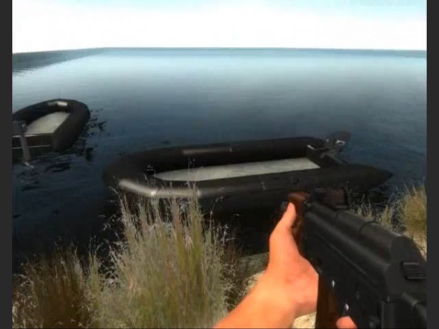 der Zodiac, ein fahrbares Schlauchboot