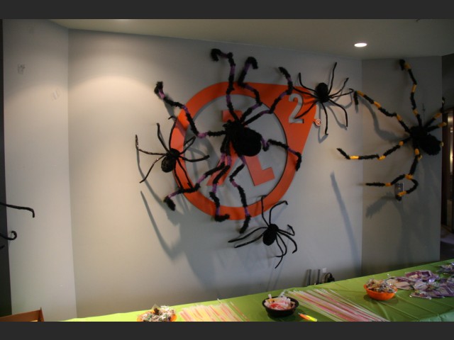 Halloween-Deko bei Valve