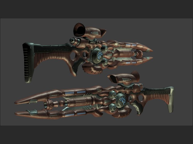 Fr Content Update eins angekndigt: neue Alien-Waffen.
