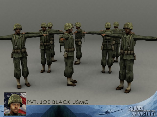 Soldaten-Modells