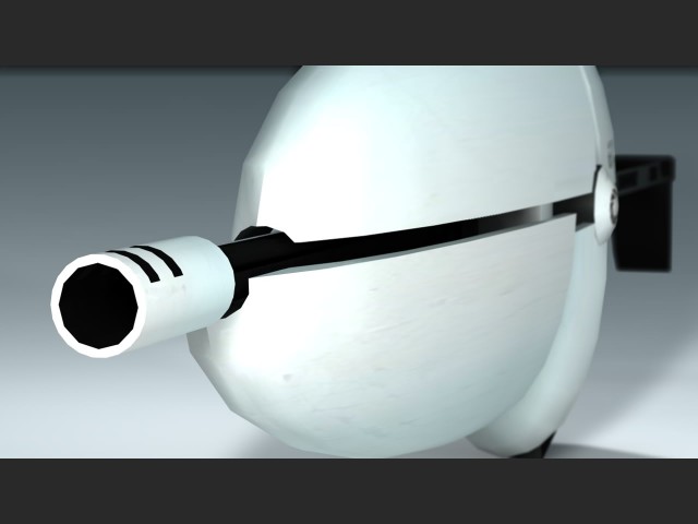 Aperture Science handheld submachine gun