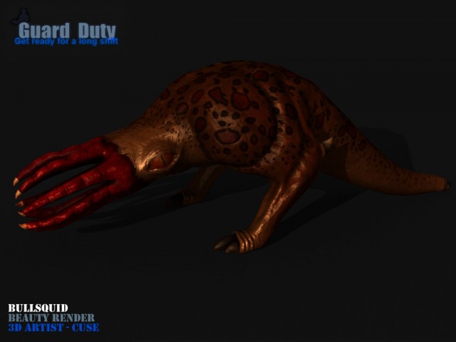 Render: Bull Squid