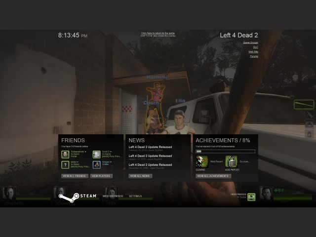 Steam 2010 UI-Update: Neues Overlay