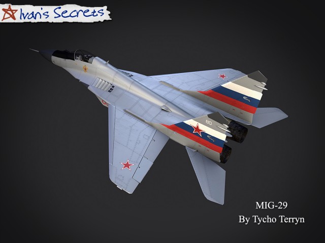 Kampfflugzeug MIG-29