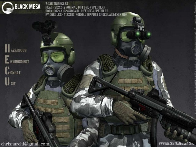 Soldat mit MP5