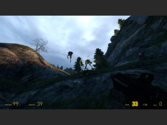 Die Combine jagen ihre Hunter los.