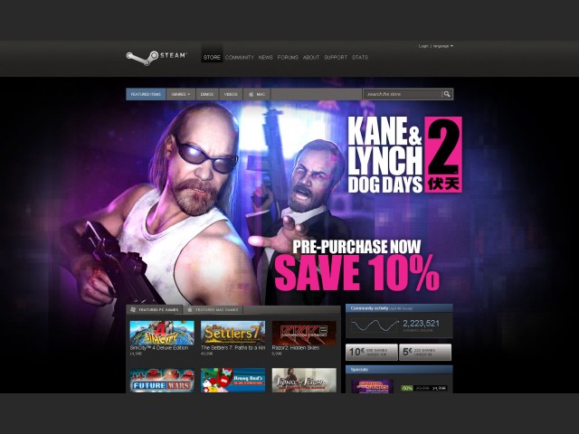 Kane & Lynch 2 Promotion