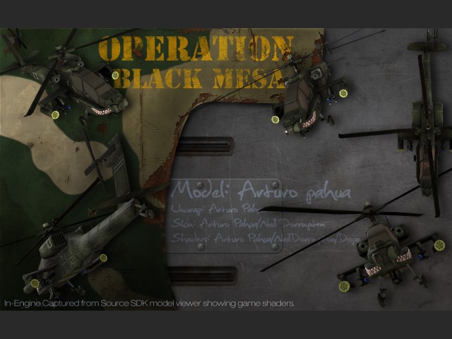 Apache Kampfhubschrauber