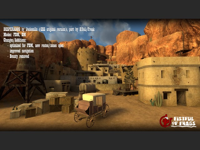 Die Maps von Beta 3.0: Desperados