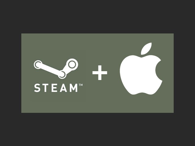 Steam + Mac Logo